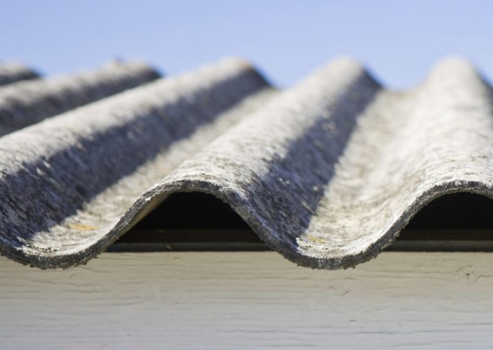 dachówka wykonana z azbestu