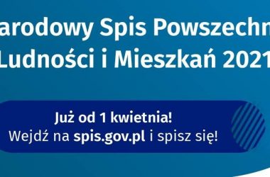 Narodowy Spis Powszechny 2021 już od 1 kwietnia