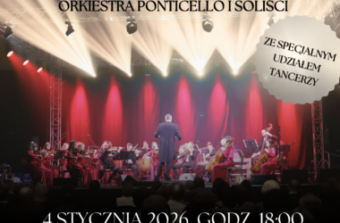 plakat koncert noworoczny 2026